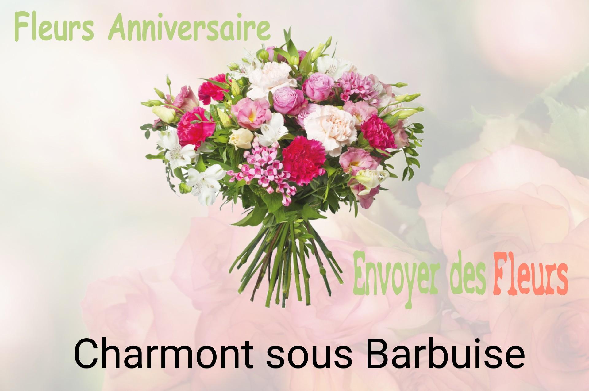 Bouquet de fleurs d’anniversaire livré à Charmont-sous-Barbuise