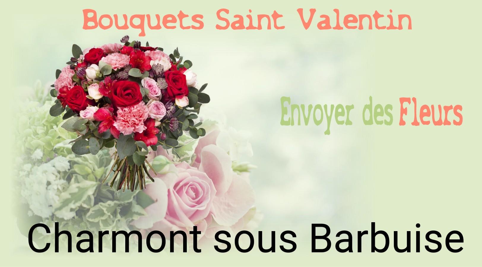 Roses de Saint-Valentin livrées à Charmont-sous-Barbuise